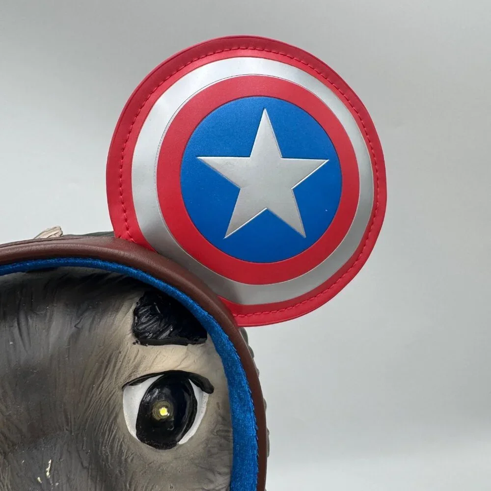 Disney Parks Marvel Captain America The First Avenger Ear Headband